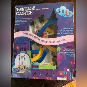 Vintage 1985 - Musical Playset with Blue and Yellow Tracks